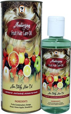 

7 Days MOISTURIZING FRUIT HAIR CARE OIL - 100 ML Hair Oil(100 ml)