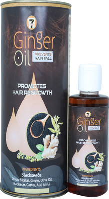 

7 Days GINGER OIL (PROMOTES HAIR GROWTH) - 100 ML Hair Oil(100 ml)