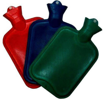 

MedFest Deluxe (Pack of 3) Rubber Hot water Bottle for Joint & Muscular Pain Non-Electrical 2 L Hot Water Bag(Multicolor)
