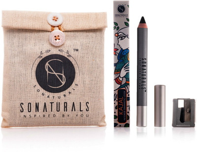 

sonaturals KAJAL ENRICHED WITH CAMPHOR AND VITAMIN E(Black)