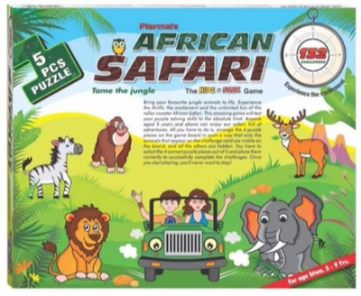 

Playmates African Safari- Hide N Seek(Multicolor)