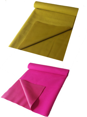 

Blue Horse Rubber Baby Bed Protecting Mat(Rani Pink,Olive Green
