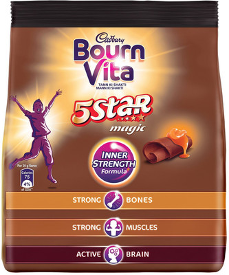 

Cadbury Bournvita 5 Star Magic Inner Strength Formula Health Drink 500 g