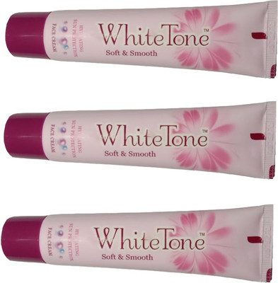 

White Tone fairness face cream 25g pack of 3(75 ml)