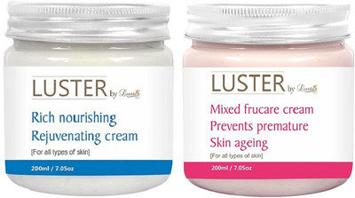 

Luster Rich Nourishing Rejuvinating + Mixed Frucare Cream(400 ml)