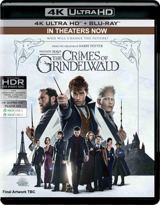 

Fantastic Beasts: The Crimes of Grindelwald (HD)(4K(UHD) Blu-ray English)