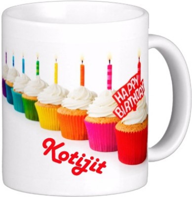 Exoctic Silver KOTIJIT_Best Birth Day Gift For Loved One's_HBD 22 Ceramic Coffee Mug(330 ml)