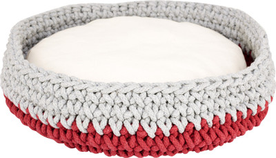 

SRI SRI-PA-BED-RW M Pet Bed(RED & WHITE)