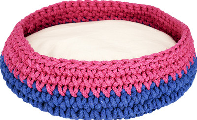 

SRI SRI-PA-BED-BP L Pet Bed(BLUE & PINK)
