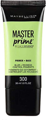 

Maybelline New York Face Studio Master Prime Blur Primer, Redness Control Primer - 30 ml(300)