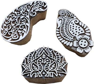 skart wooden printing blocks115 Printing Blocks(Pack of 3)
