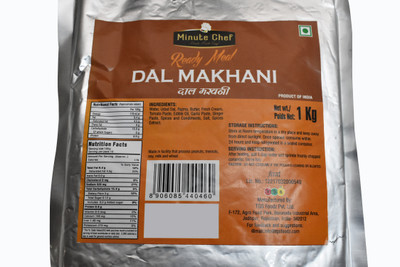 

Minute Chef Ready to Eat Dal Makhani 1 kg
