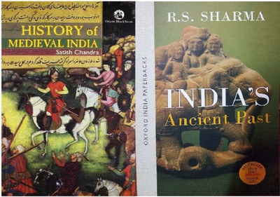 Satish Chandra (History Of Medieval India And RS SHARMA Ancient Past Of India, English Medium, Paper Back(Paperback, Satish Chandra and R.S Sharma)