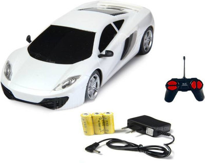 

Fancy mini racing 4 channel radio control remote control car (WHITE)(White)