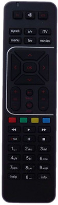 

kvle AITEL HD With Recording DTH Remote Controller(Black)