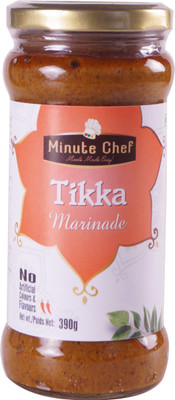 

Minute Chef Ready to Cook Tikka Marinade, 390g pack of 2 Sauces(780 g)