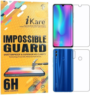 iKare Front and Back Screen Guard for Honor 10 Lite(Pack of 2)