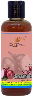 

La'Decus Red Onion Shampoo 200 ml ( No Parabens and SLS)(200 ml)