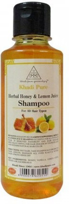 

Khadi Pure Honey & Lemon Juice Shampoo(210 ml)