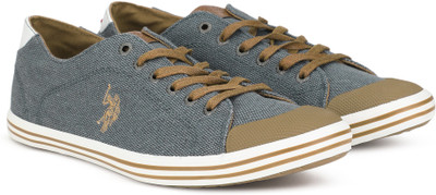 

U.S. Polo Assn Michael Sneakers For Men(Blue, Light indigo