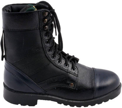 

Guruji Boots For Men(Black, Black