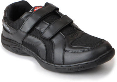 

Lee Cooper Boys Velcro Derby Shoes(Black