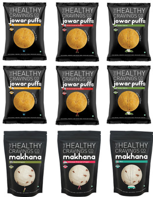 

The Healthy Cravings Co 7 Day Snack Bundle(150 g, Pack of 6)