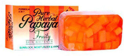 

Pure Herbal Papaya Soap Skin Whitening(135 g, Pack of 3)