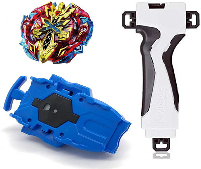 

Bestie Toys Latest Design Burst Z2 Power Tornado Gyro Combat Beyblade with Handle & Power Launcher for Kids(Multicolor)