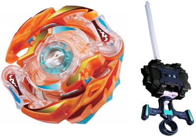 

Funsters Gyro Battling Top Beyblade Burst God B 75 Booster Blaze Ragnaruk 4C Fl Strong Defence & Stamina with Launcher Stater Set(Multicolor)
