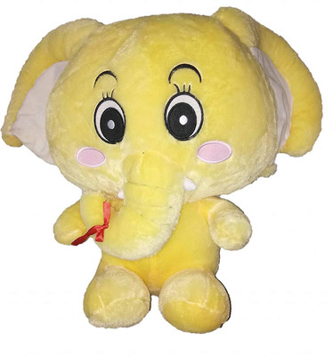 

RGB GROUP Cute Elephant Soft Toy Medium Size - 40 cm(Yellow)