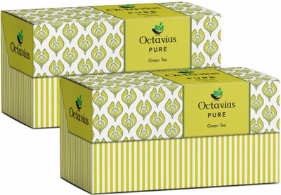 

Octavius Pure Green ( Pack of Two ) Tea Bags(60, Box)