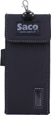 Saco Plug and Play Pouch case Protector for Power - (Black)(Black)
