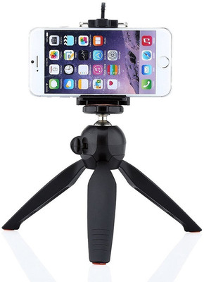 

Oxhox ROTATE HEAD PORTABLE MOBILE CAMERA CLIP BRACKET Tripod(Black, Supports Up to 1000 g)