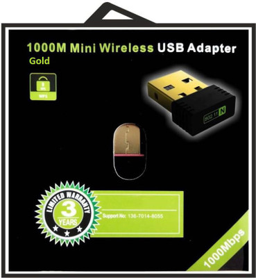 

ARCase E-GOLD-1000Mbps WiFi USB Adapter(Black)