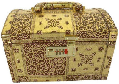 

SHREE RADHEY GOODS VENITY CASE MAKEUP & JWELLERY Vanity Box(WOOD)