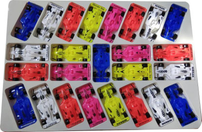 

A M TRADERS Super racing car 25 pieces for kids(Multicolor)