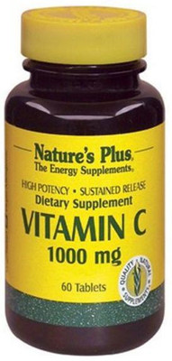 

Natures Plus Vitamin C 1000 mg Time Release with Rose Hips 60 Sustained Release Tablet(60 No)