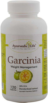 

Ayurvedic Life Garcinia 120 capsules - Pack of 4(400 mg)