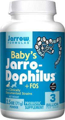 

Jarrow Formulas Baby Jarro-Dophilus + FOS Powder 2.5 oz (71 g) (Ice)(71 g)