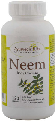 

Ayurvedic Life Neem 120 capsules - Pack of 4(350 mg)