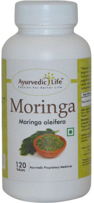 

Ayurvedic Life Moringa 120 Tablets - Pack of 4(500 mg)