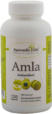 

Ayurvedic Life Amla 120 Capsules - Pack of 4(425 mg)
