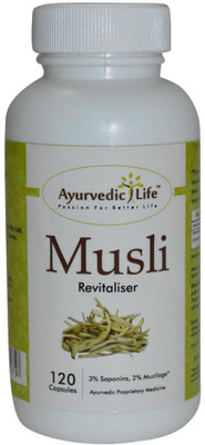 

Ayurvedic Life Musli 120 capsules(120 No)
