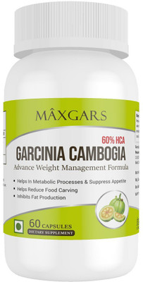 

Maxgar Garcinia Cambogia Extract With 60% HCA 60 Capsules(60 No)