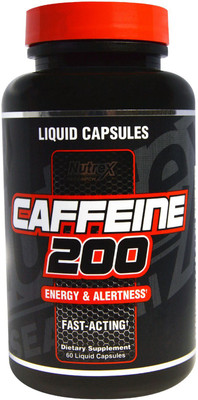 

Nutrex Research Caffeine 200 Energy & Alertness 60 Liquid Capsules(60 No)