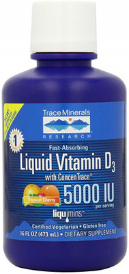 

Trace Minerals Research Liquid Vitamin D3 Supplement, 16 Ounce(473 ml)