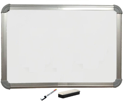 MP MART Non Magnetic Non magnetic Melamine Small Whiteboards and Duster Combos(White)