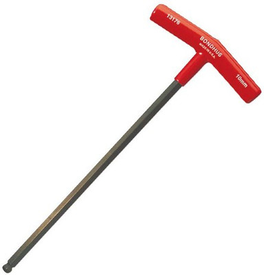 BONDHUS 13164 5.0mm Ball End T-Handle Allen Key Set