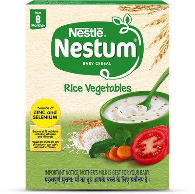 

Nestle Nestum Rice Vegetables Cereal(300 g, 8)